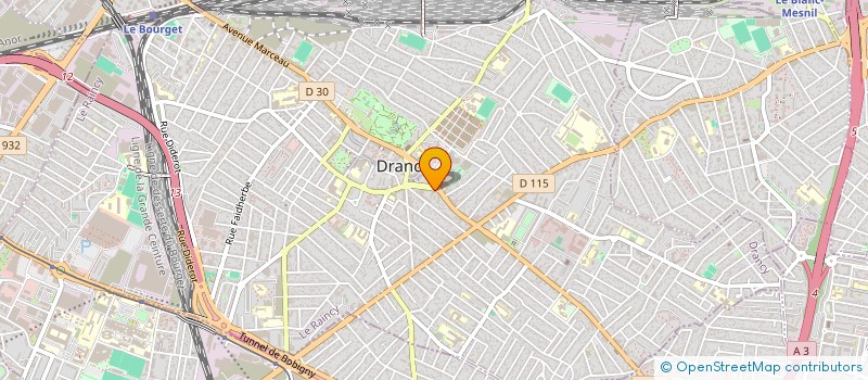 localisation de l'entreprise LA FLEUR DE DRANCY à DRANCY
