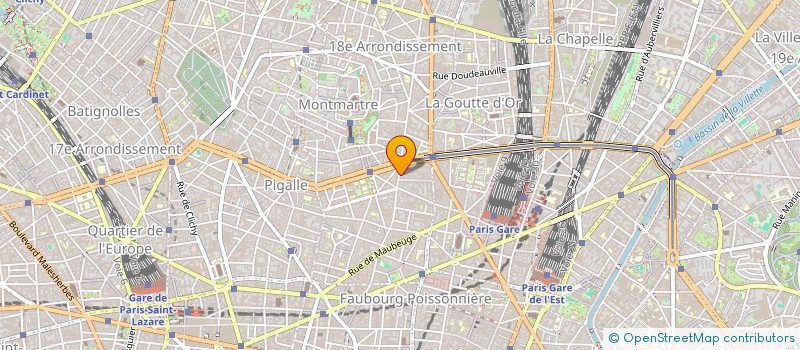 localisation de l'entreprise LA FLEUR DE LOTUS  PARIS