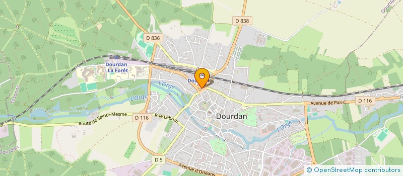 localisation de l'entreprise LA FLEUR DE SEL  DOURDAN