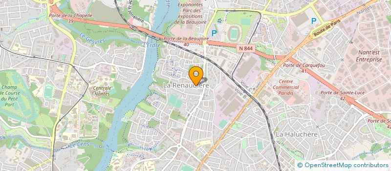 localisation de l'entreprise LA FLEURANCELLERIE à NANTES