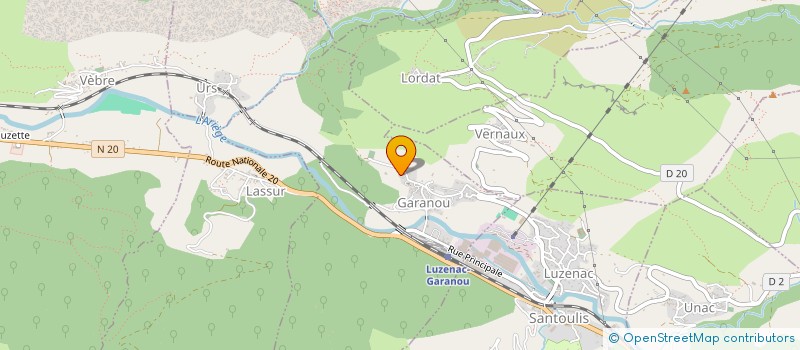 localisation de l'entreprise LA FLEURIE à GARANOU