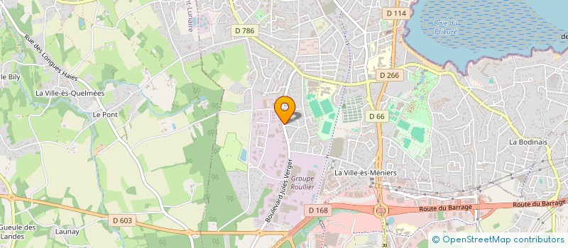 localisation de l'entreprise LA FLI-BUSTE  DINARD