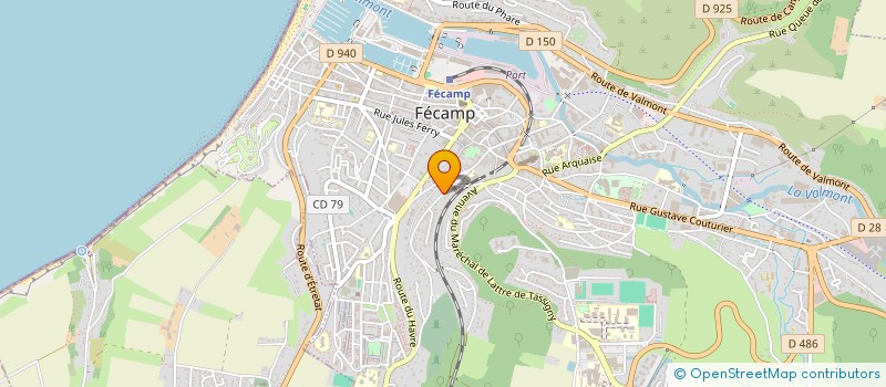 localisation de l'entreprise LA FLIBUSTE à FECAMP