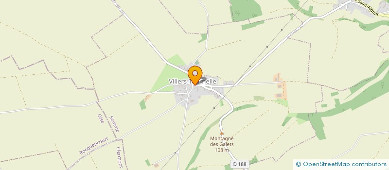 localisation de l'entreprise LA FLOFAJA à VILLERS-TOURNELLE