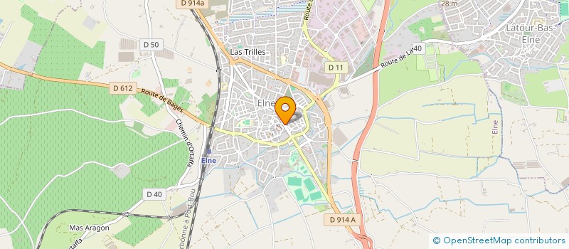localisation de l'entreprise LA FLOR DEL PAGES à ELNE