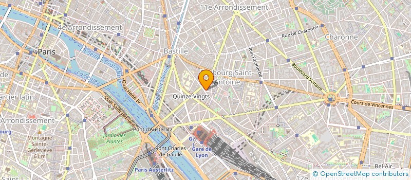 localisation de l'entreprise LA FLORA CYARA  PARIS