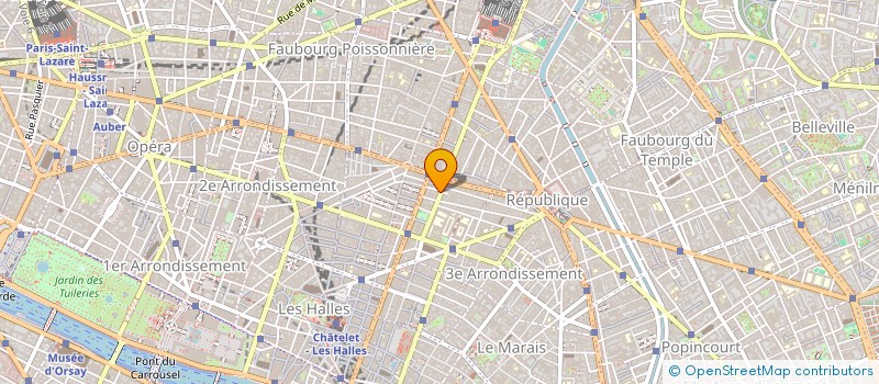 localisation de l'entreprise LA FLORE MAURICIENNE  PARIS