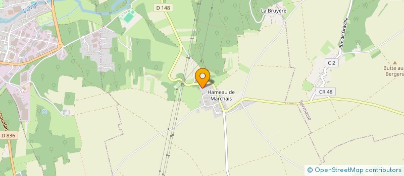 localisation de l'entreprise LA FLORENTINE  ROINVILLE