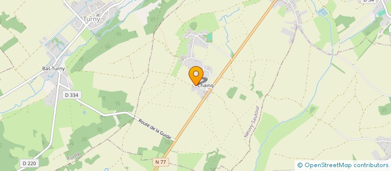 localisation de l'entreprise LA FLORENTINOISE  NEUVY-SAUTOUR