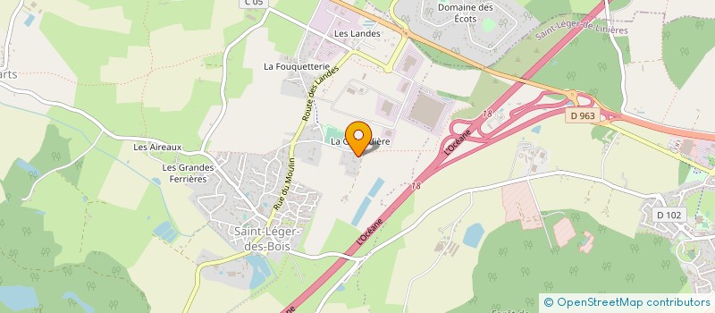 localisation de l'entreprise LA FLUOR ACADEMY  POSSONNIERE (LA)