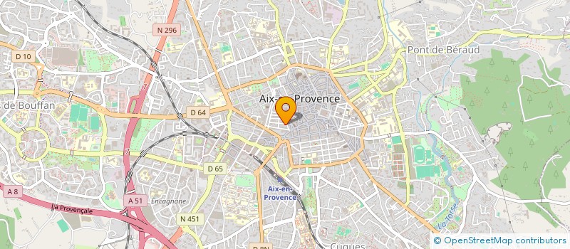 localisation de l'entreprise LA FLUTE AQUISEXTAINE à AIX-EN-PROVENCE