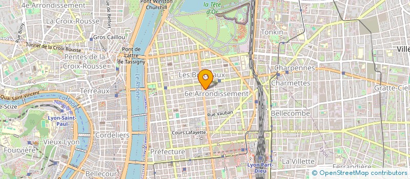 localisation de l'entreprise LA FLUTE ENCHANTEE  LYON