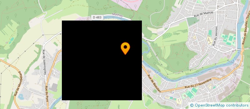 localisation de l'entreprise LA FLUTE ENCHANTEE à MANDEURE