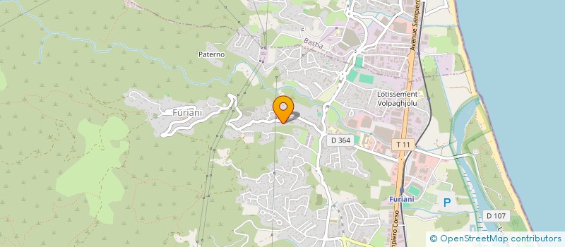 localisation de l'entreprise LA FLUTE ENCHANTEE à FURIANI