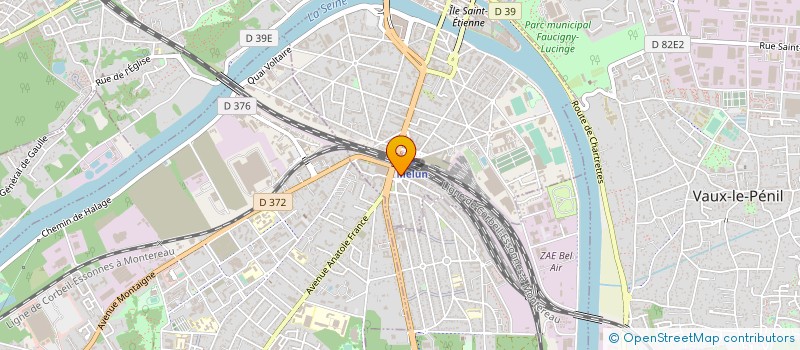 localisation de l'entreprise LA FLUTE PARISIENNE à MELUN