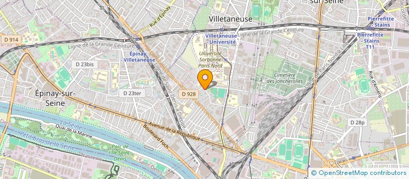 localisation de l'entreprise LA FOI EN ACTION à VILLETANEUSE