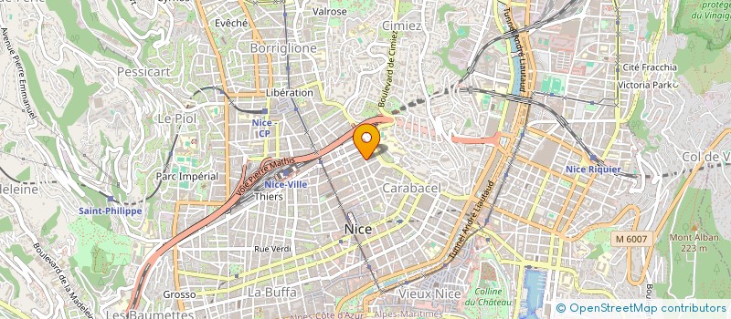localisation de l'entreprise LA FOLIE DES CHINEURS à NICE