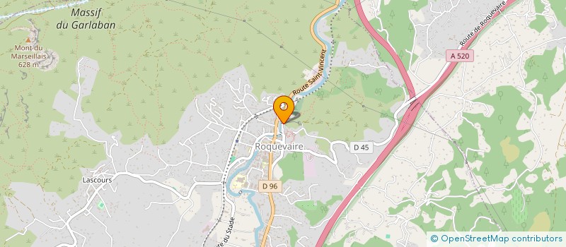 localisation de l'entreprise LA FOLIE DES PATES  ROQUEVAIRE