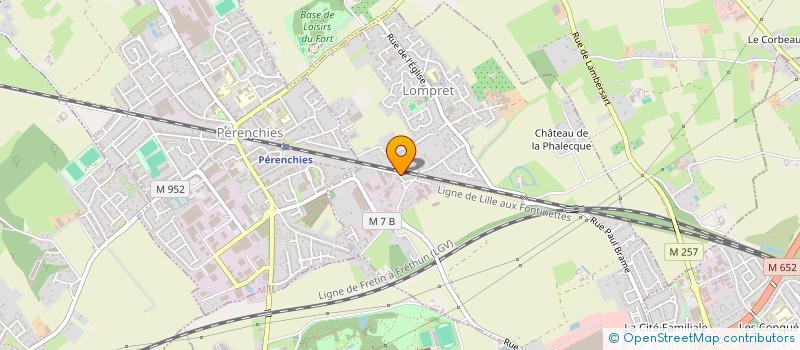 localisation de l'entreprise LA FOLIE DU BONBON  LOMPRET