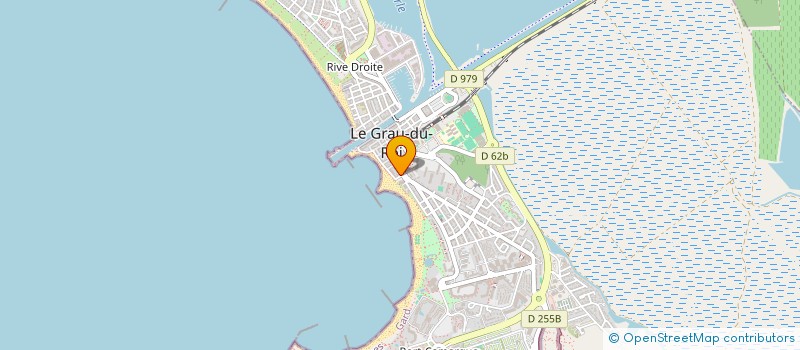 localisation de l'entreprise LA FOLIE DU SAC à LE GRAU-DU-ROI
