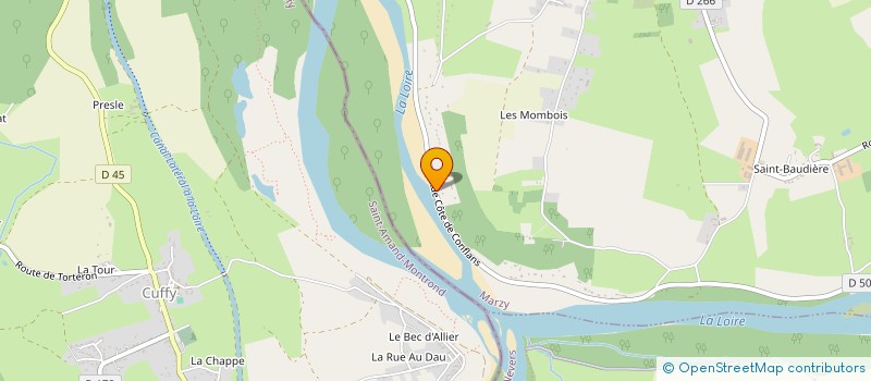 localisation de l'entreprise LA FOLIE IMMOBILIER à NEVERS