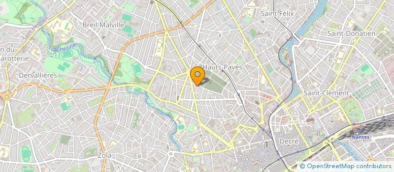 localisation de l'entreprise LA FOLIE IMMOBILIERE à NANTES