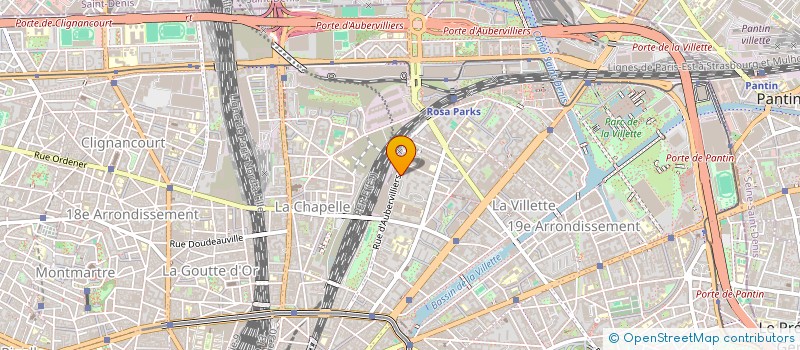 localisation de l'entreprise LA FOLIE MERICOURT  PARIS