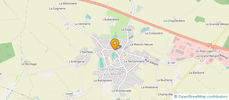 localisation de l'entreprise LA FOLIE RAID à SEVREMOINE