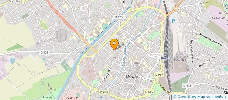 localisation de l'entreprise LA FOLLE ALLURE  DOUAI