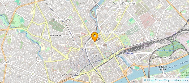 localisation de l'entreprise LA FOLLE JOURNEE  NANTES