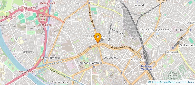 localisation de l'entreprise LA FOLLIA à TOULOUSE