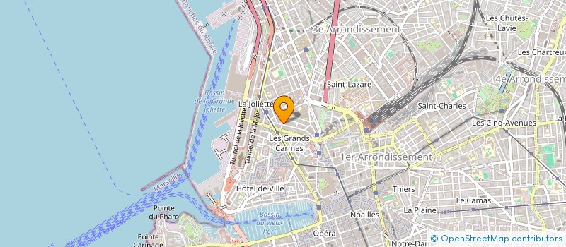 localisation de l'entreprise LA FOLLIA DELLA PASTA à MARSEILLE