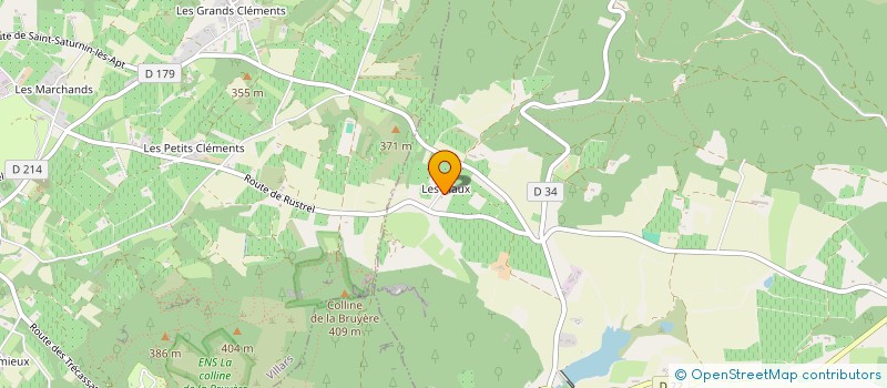 localisation de l'entreprise LA FONCIERE  RUSTREL