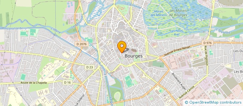localisation de l'entreprise LA FONCIERE BERRUYERE à BOURGES