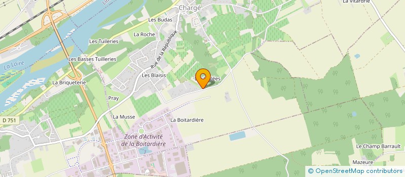 localisation de l'entreprise LA FONCIERE D'AMBOISE à CHARGE
