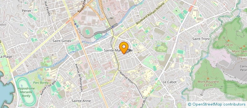 localisation de l'entreprise LA FONCIERE D'YVONNE à MARSEILLE