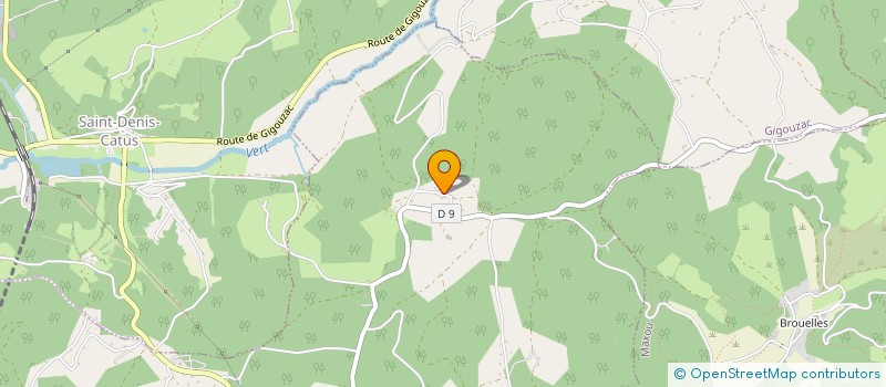 localisation de l'entreprise LA FONCIERE DE COUTRIX  BOISSIERES