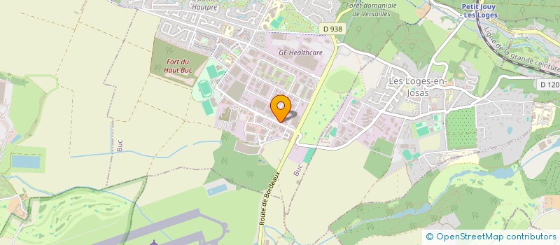 localisation de l'entreprise LA FONCIERE DE GRISBIS  BUC