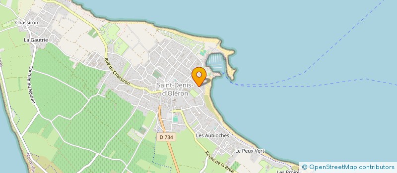 localisation de l'entreprise LA FONCIERE DE L'ILE  SAINT-DENIS-D'OLERON