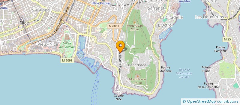 localisation de l'entreprise LA FONCIERE DE PARIS 7 à NICE
