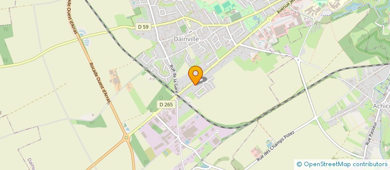 localisation de l'entreprise LA FONCIERE DES HAUTS DE FRANCE à DAINVILLE