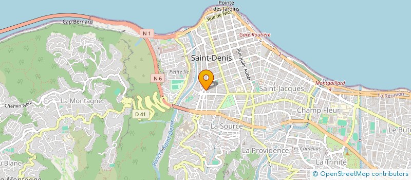 localisation de l'entreprise LA FONCIERE DES MASCAREIGNES à SAINT-DENIS