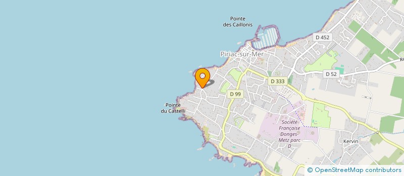 localisation de l'entreprise LA FONCIERE DES RAMIERS  PIRIAC-SUR-MER