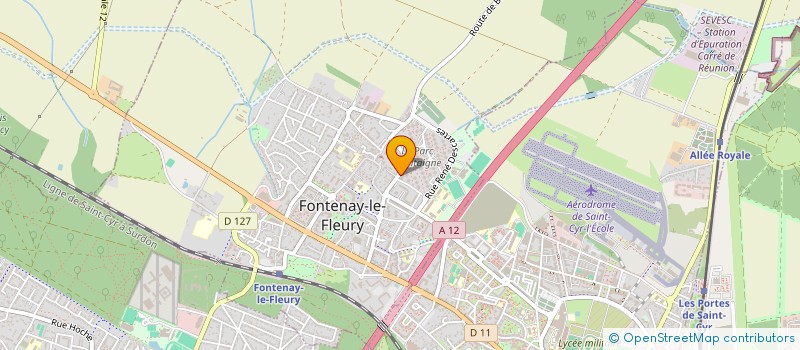 localisation de l'entreprise LA FONCIERE DU CHENE CUVE à FONTENAY-LE-FLEURY