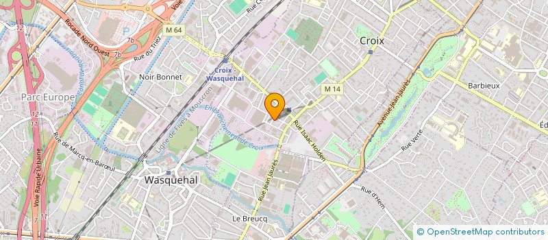 localisation de l'entreprise LA FONCIERE DU PARC SARL  CROIX