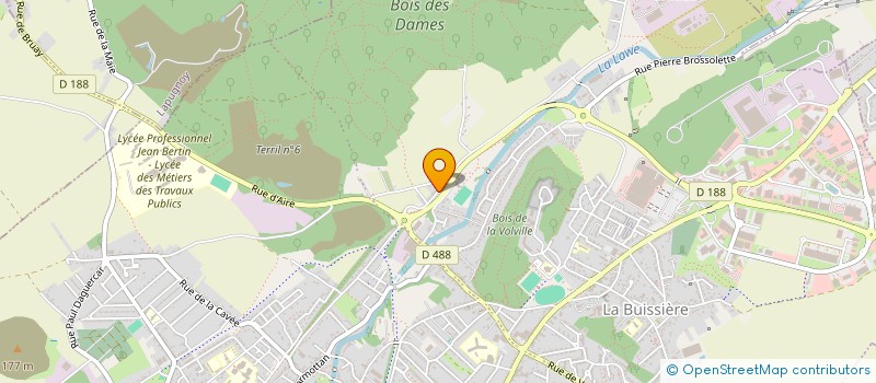 localisation de l'entreprise LA FONCIERE DU POSSIBLE SAS  BRUAY-LA-BUISSIERE