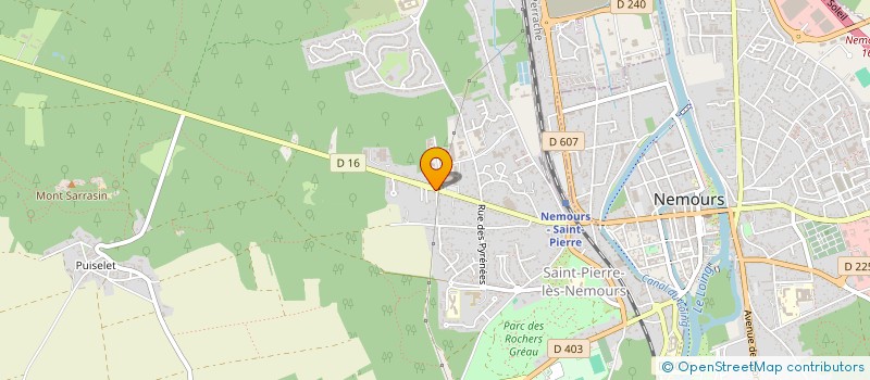 localisation de l'entreprise LA FONCIERE DU VILLAGE  SAINT-PIERRE-LES-NEMOURS