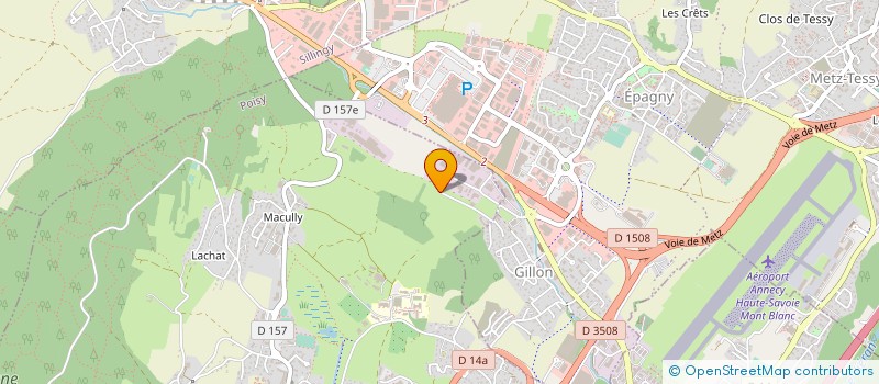 localisation de l'entreprise LA FONCIERE ER  POISY