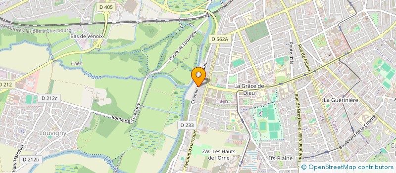 localisation de l'entreprise LA FONCIERE FLEURY  FLEURY-SUR-ORNE