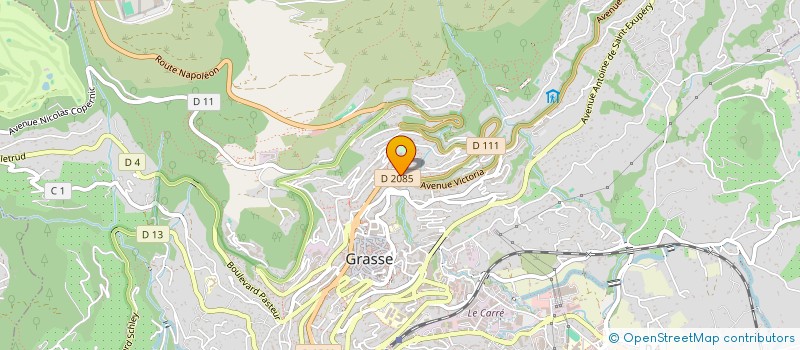 localisation de l'entreprise LA FONCIERE GERBER  GRASSE